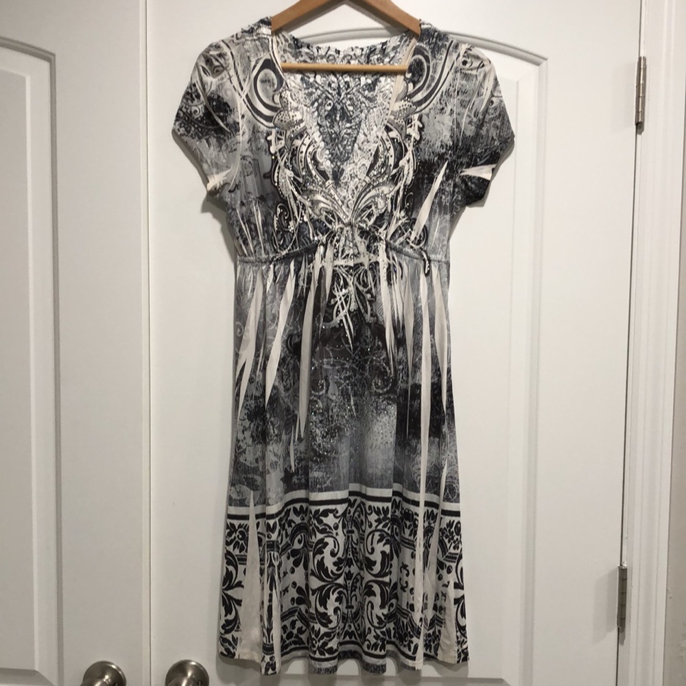 S-12 / S - TWELVE Studded Embellished Dress